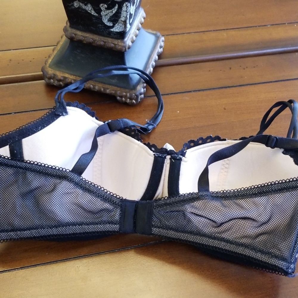 BLACK 🌼 LACE BRA - Picture 5 of 8